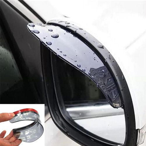 Generic 2 pieces protection de pluie de Rétroviseur miroir de voiture Rain  Shield cache protecteur garde à prix pas cher