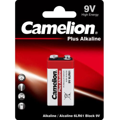 Camelion Pile Alcaline 9V // Batterie 9 volts Pour Métrix Multimètre 6LR61  à prix pas cher