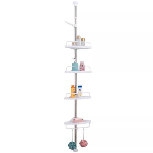 product_image_name-Generic-Étagère de douche d'angle de salle de bain à 4 étages, organisateur multi-coins-8