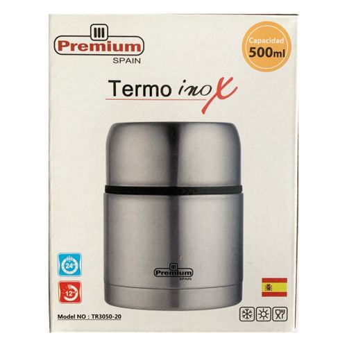 Premium Boite alimentaire inox 500 ml Boite repas thermos inox