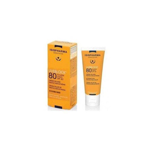 product_image_name-Isis Pharma-كريم واقي من الشمس SPF80 سعة 40 مل Uveblock حماية غير مرئية وحماية قصوى-2