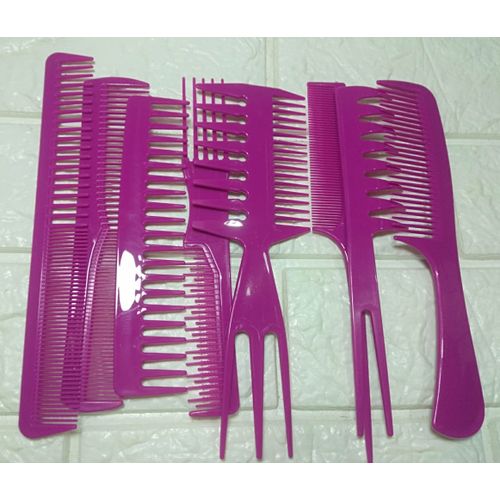 Generic Ensemble de 8 professionnel brosse à cheveux peigne Salon barbier  avec carte BEN10 à prix pas cher