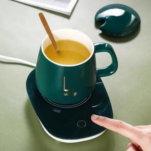 Generic Coffret Cadeau : Chauffe tasse électrique en Céramique à 55°c à  prix pas cher