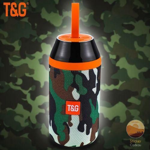 product_image_name-T&G-Enceinte Bluetooth Portable sans fil stéréo 3D étanche 10 W Speaker camo + sticker-1