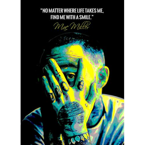 product_image_name-Generic-Mac miller  Style 43 Poster Chambre Haute Qualité-1