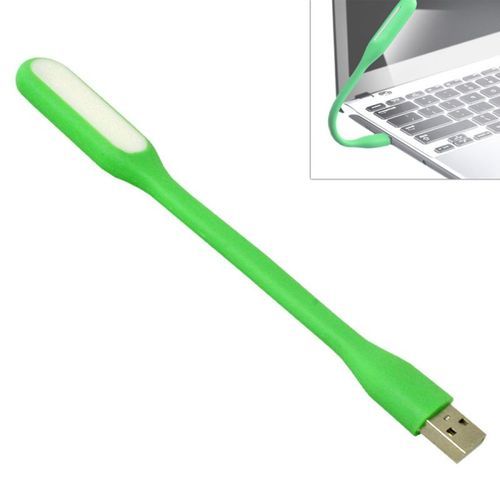 Lampe USB Led flexible Verte pour PC portable ou Mac