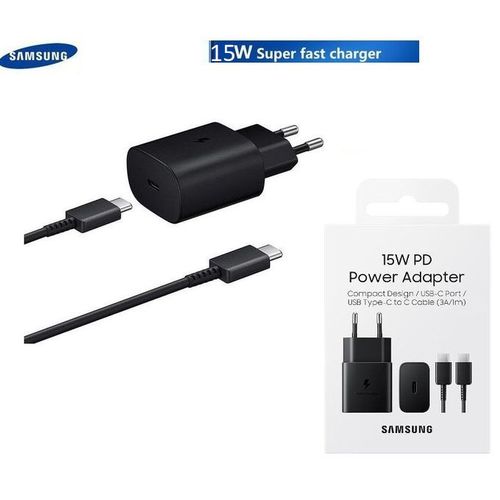 Samsung : CHARGEUR SECTEUR 15W (AVEC CABLE)