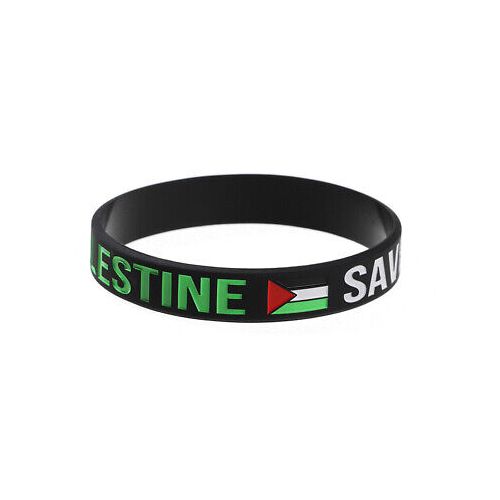 product_image_name-Generic-Bracelet Free Palestine Free Gaza en Silicone Unisex-3