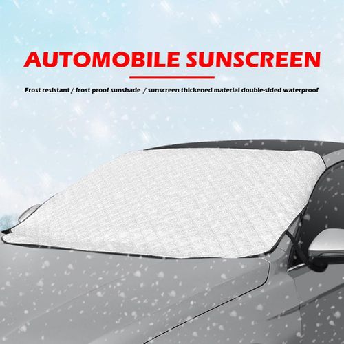 Generic Pare-soleil pour pare-brise de voiture, protection contre le soleil  et la neige à prix pas cher