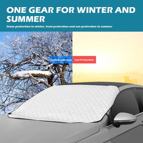 Generic Couverture de Pare-brise de voiture pour l'extérieur, Protection  contre le soleil, la neige à prix pas cher