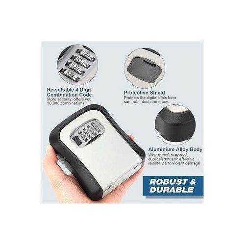 product_image_name-Generic-Boîte de verrouillage à clé avec mot de passe, Boîte à clés pour l'extérieur, boîte à code décorative, boîte de stockage à clés-6