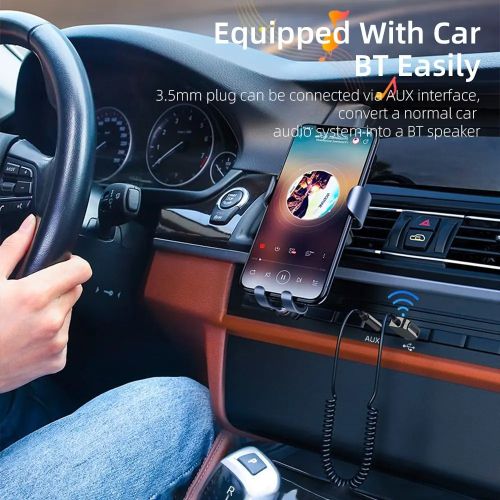 Récepteur Bluetooth de voiture, Aux Bluetooth Adaptateur Dongle