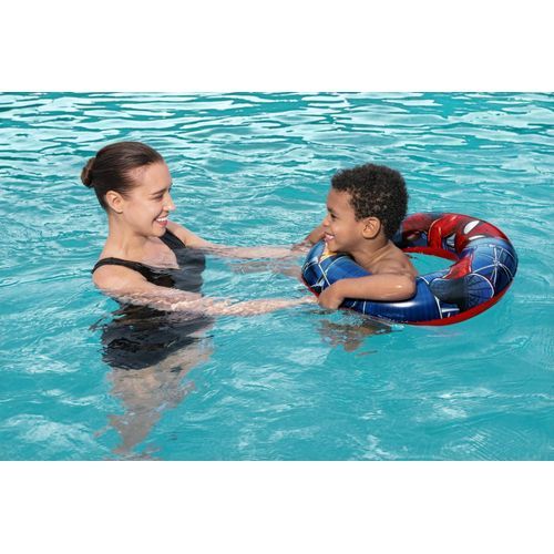 Generic Bouée inflatable pour piscine et plage motife Spiderman de 56 cm à  prix pas cher