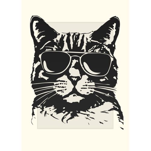 product_image_name-Generic-American shorthair cat  Poster Chambre Haute Qualité-1