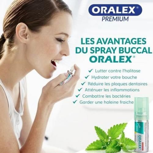 ORALEX Spray buccal rafraichissant contre les mauvaises haleines à