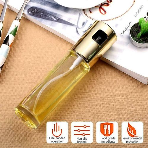 Vaporisateur d'huile de cuisson en verre, bouteille vide, distributeur d' huile de vinaigre, outil de