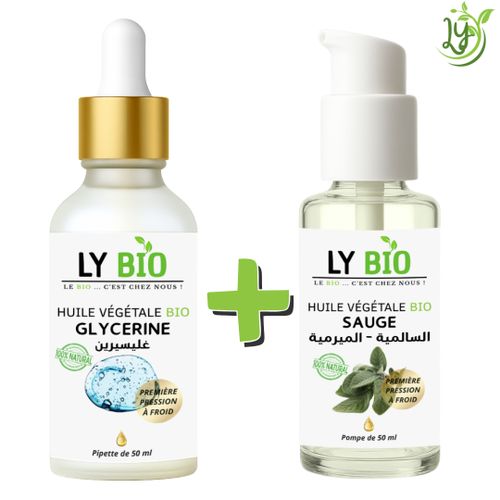product_image_name-LY BIO-PACK HUILE GLYCERINE 50ml - PIPETTE + HUILE SAUGE 50ML - POMPE-1