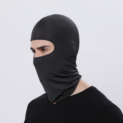 Generic Masque facial de cyclisme moto, cagoule de sport de plein