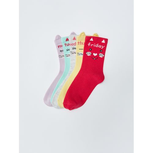 Lot de 5 paires de chaussettes - Enfant fille