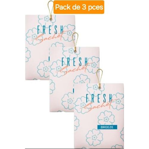 product_image_name-Generic-Lot de 3Pcs Sachet Parfum pour Voitures et Armoires Breeze Marine-1