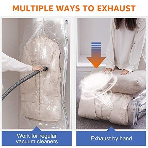 product_image_name-Generic-منظم تخزين 2 اكياس فاكيوم لتنظيم الملابس 60x80سم-4