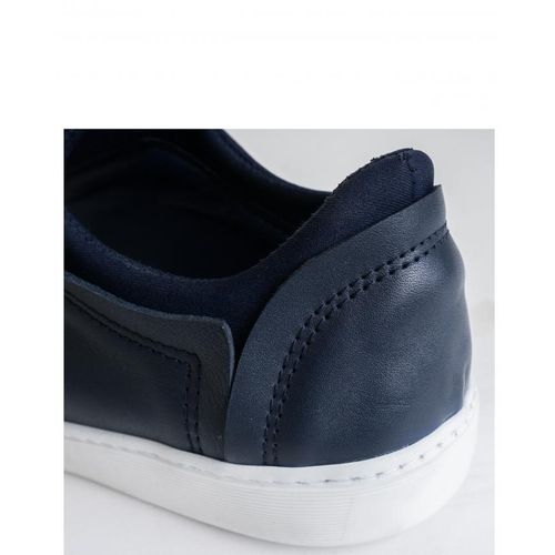 product_image_name-D'Urbano-Baskets D'Urbano Stretch et cuir - Bleu.-5
