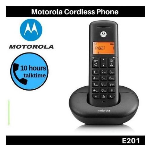Motorola Telephone Fixe E201 sans fil numerique / Fixed Wireless Telephone  à prix pas cher