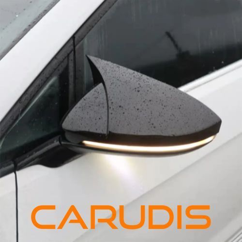 product_image_name-Generic-Coques Rétroviseurs Batman VW Tiguan sur mesure noir brillant 2 pièces ABS-2