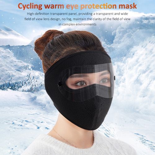 Generic Masque Moto Velo Cagoule Bonnet Chaud, Protége Visage du