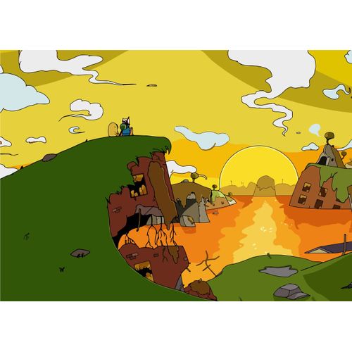 product_image_name-Generic-Finn adventure time.  Poster Chambre Haute Qualité-1