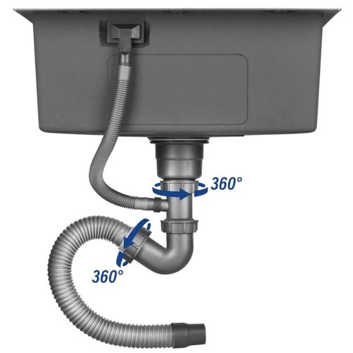 product_image_name-Generic-حوض مطبخ أسود مع خلاط مصنوع يدويًا من الفولاذ المقاوم للصدأ للمطبخ-2