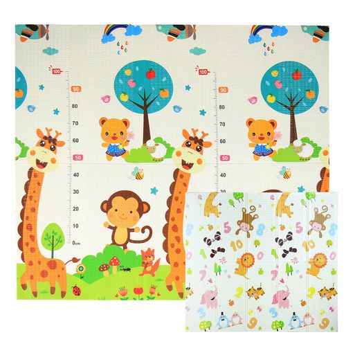 Mon Bebe Tapis de Jeux Bebe Pliable Reversible Tapis éveil Bébé à prix pas  cher