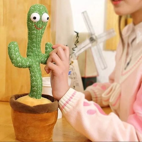 Cactus dansant, jouet de cactus parlant, cactus dansant imitant le