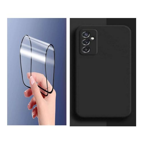 product_image_name-Generic-Incassable Céramique pour Samsung A34 + Pochette silicone pour Samsung A34 finition toch facile utiliser Noir-1