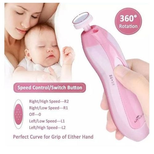 Coupe-ongles électrique pour bébés et enfants à faible bruit, 6