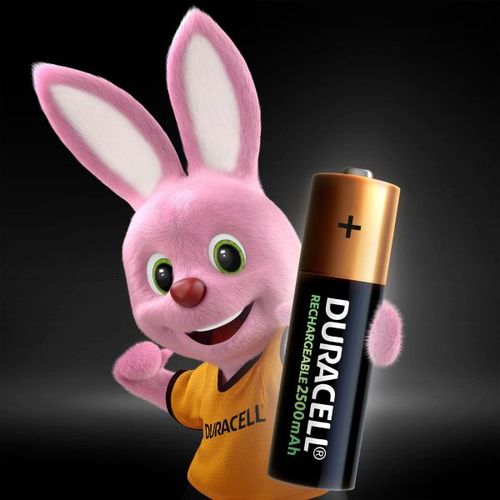 product_image_name-Duracell-Blister 4 Batteries AA Rechargeables NiMh  // 4 Piles Capacité 2500 mAh HR6-8