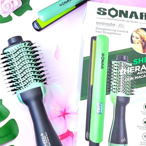 product_image_name-Sonar-COMBO  AGUACATE + cepillo secador -   Kit  Shine Therapy – Brosse & Lisseur Avocat & Macadamia-2