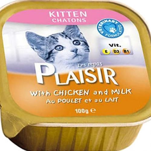 Pâté pour chatons au poulet 100g – Les repas Plaisir - Pet & Co