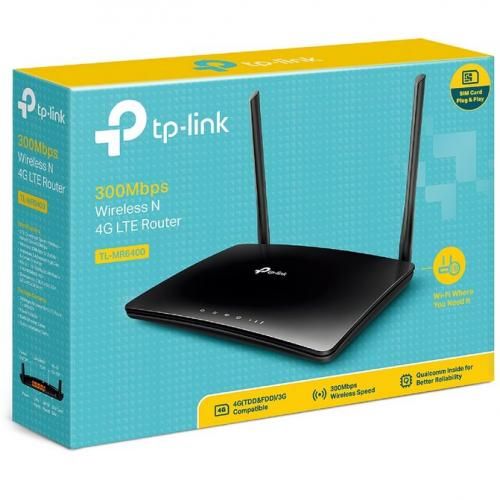 Modem 4G LTE WiFi N 300 Mbps Noir - TP-LINK 