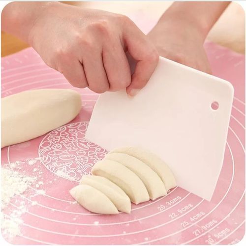 2 pièces grattoir à pâte bol grattoir coupe polyvalent pour pâte à pain  fondant à gâteau - Cdiscount Maison