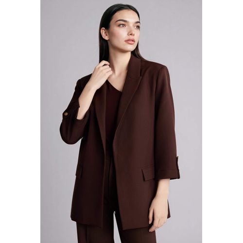 product_image_name-Defacto-فيست بليزر قصة عادية بياقة بليزر-1