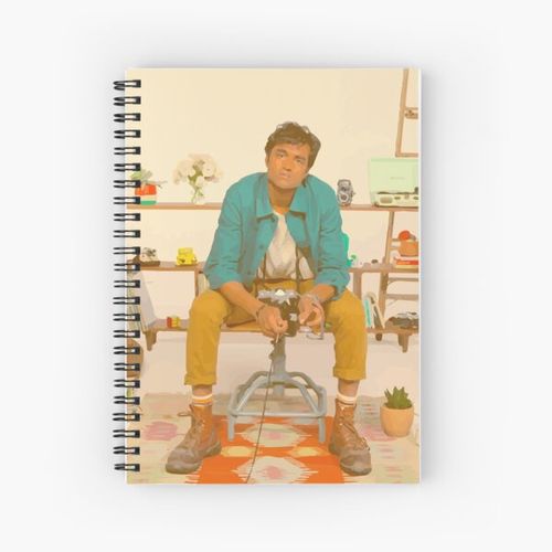 product_image_name-Generic-GLASS ANIMALS // AGNES Spiral Notebook Bloc note-1