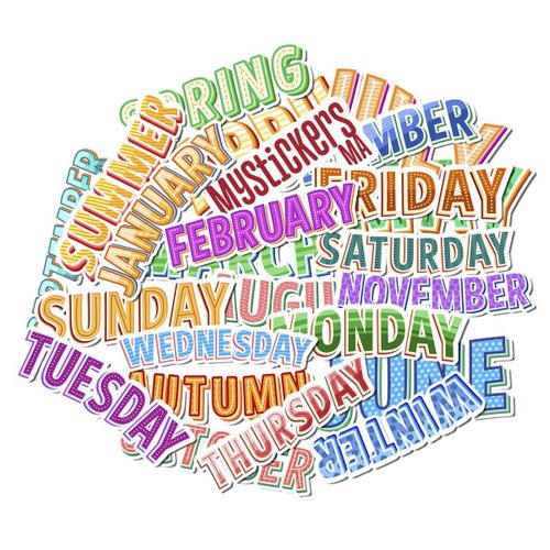 product_image_name-Generic-Pack de 23 stickers Jours, mois et saisons HD UV-1