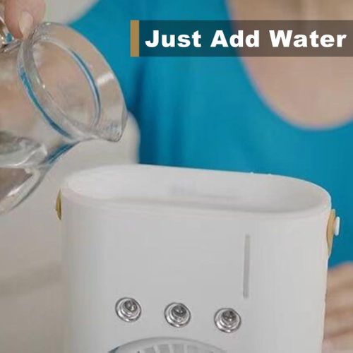 product_image_name-Generic-Ventilateur pulvérisateur rechargeable USB - Double extrémité, humidificateur portable, 3 réglages pour bureau, voyage et camping-5