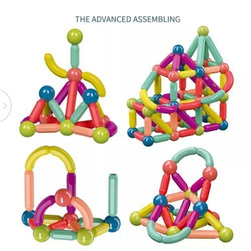 product_image_name-Generic-Jeu de Construction Bâtonnets et boules magnétiques pour Enfants, 42Pcs-3