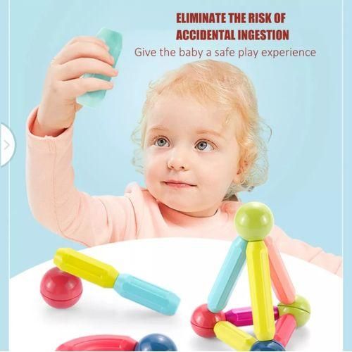 product_image_name-Generic-Jeu de Construction Bâtonnets et boules magnétiques pour Enfants, 42Pcs-4