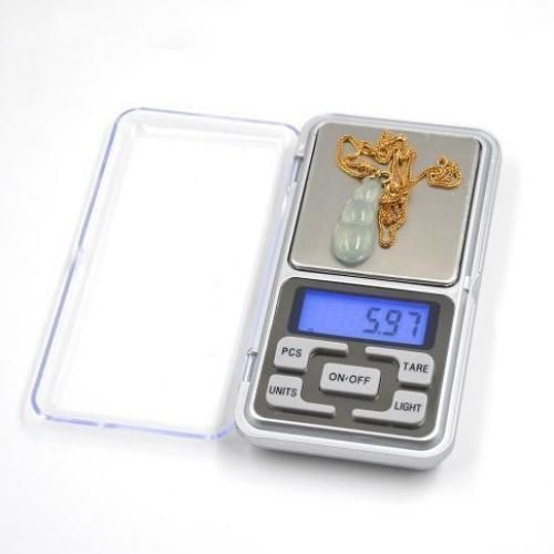 product_image_name-Generic-Mini Balance de poche 500g 0.1g Balances de poche électroniques numériques Bijoux Diamant Herbes Balance Balance Affichage LCD MH-500-1