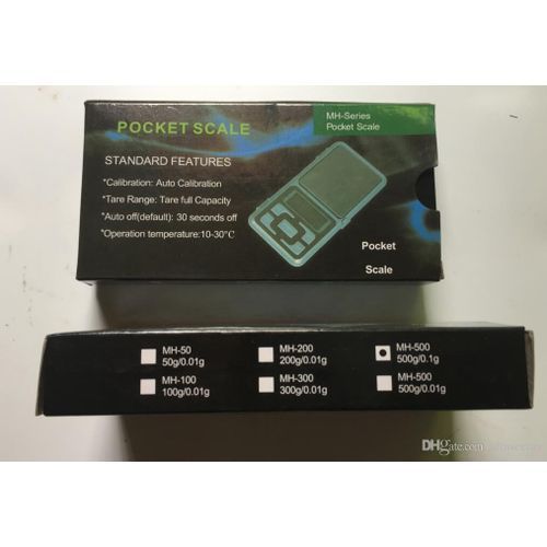 product_image_name-Generic-Mini Balance de poche 500g 0.1g Balances de poche électroniques numériques Bijoux Diamant Herbes Balance Balance Affichage LCD MH-500-6