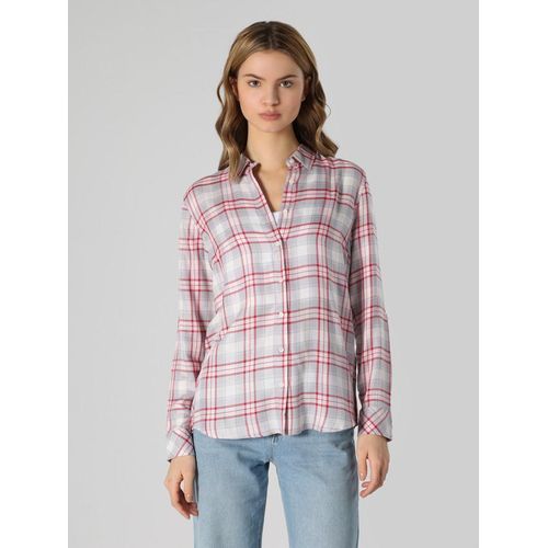 product_image_name-Colins-Chemise à manches longues Gris pour Femme-4