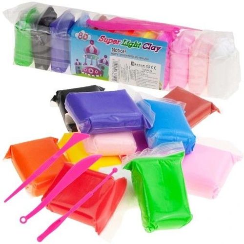 product_image_name-Generic-Super Argile - Pâte à Modeler Magique 12 Couleurs-2